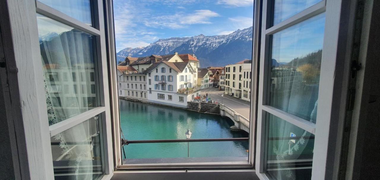 The Aarburg Hotel & Cafe Interlaken Exterior foto