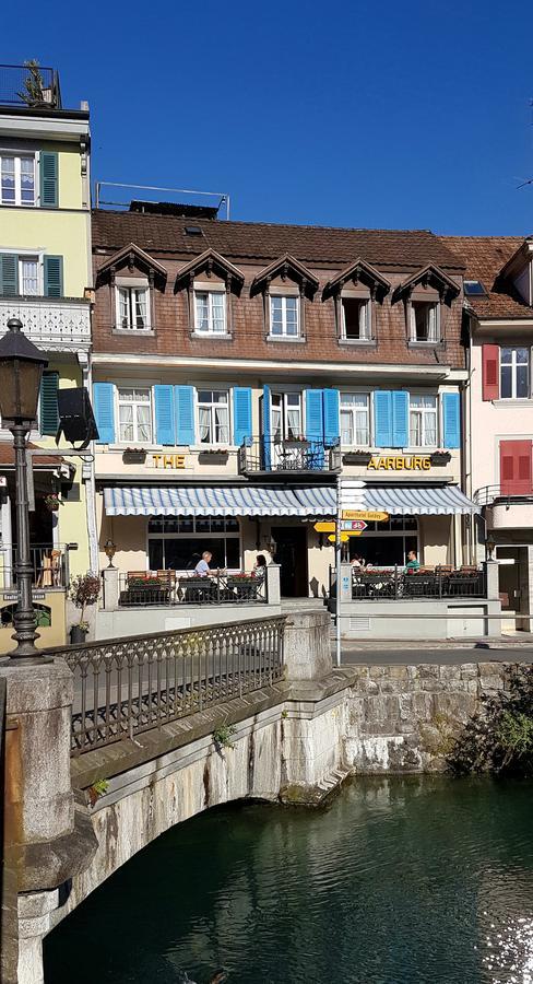 The Aarburg Hotel & Cafe Interlaken Exterior foto