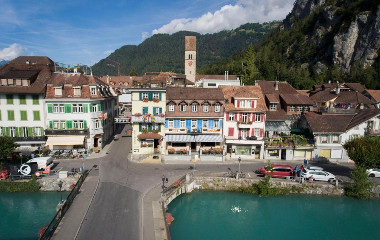 The Aarburg Hotel & Cafe Interlaken Exterior foto